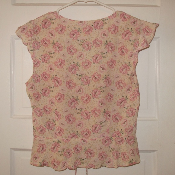 INTERMIX Floral Pink Top - Picture 2 of 2